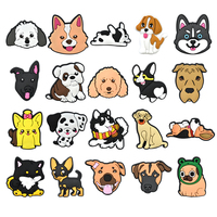Vente en gros de breloques pour chaussures mignonnes accessoires d'infirmière breloques pour chaussures de fierté logo pvc sabot d'équipe animaux de dessin animé breloque pour chaussures de chat