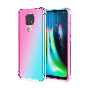 Funda trasera para teléfono móvil, carcasa suave de tpu con gradiente de contraste antigolpes para <span class=keywords><strong>MOTO</strong></span> <span class=keywords><strong>G9</strong></span> <span class=keywords><strong>play</strong></span> - Product Image 4