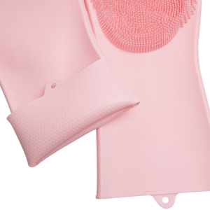 قفازات فرن مقاومة للماء من السيليكون بالجملة من المصنع، قفازات مطبخ مقاومة للحرارة وغير قابلة للانزلاق للطهي والخبز والشواء وغسل الأطباق - Product Image 3