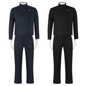 Costume de cosplay Jujutsu Kaisen Gojo Satoru pour homme, tenue de jeu de rôle anime, été 2025, ensemble complet noir - Product Image 4
