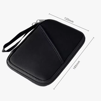 Cartera de Viaje de Neopreno con Logotipo Personalizado, Organizador de Pasaportes con Protección RFID, Funda para Tarjetas, para Negocios, Vacaciones, Aire Libre, Regalo
