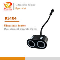 Capteurs ultrasoniques DAUXI KS104 IP67 à réduction de bruit avec réglage du niveau pour robots de service autonome et évitement d'obstacles