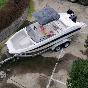 FLIT-580 Vente directe d'usine, bateau de sport et de pêche en fibre de verre de 19 pieds avec moteur - Product Image 5