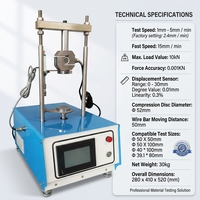 Testeur de compression non contrainte entièrement automatique pour l'essai de résistance à la compression non contrainte des sols (UCS) selon la norme ASTM D2166