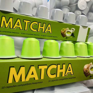 Capsules de thé pour machine à capsules de café, saveur <span class=keywords><strong>vanille</strong></span>, matcha, OEM, capsules K-Cup, infusion avec machine à café, capsules de thé matcha - Product Image 3