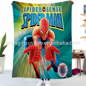 Nome personalizzato <span class=keywords><strong>Thor</strong></span> coperte Fleece traveling Avengers Super Hero regali di compleanno anniversario decorazione della casa coperta del fumetto - Product Image 4