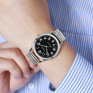 <span class=keywords><strong>Montre</strong></span> lumineuse étanche à ressort pour personnes âgées avec grand nombre - Product Image 3