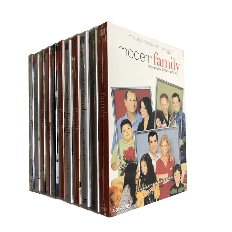 DVD COXED SETS MOVIES TV Show Filmes ebay fornecimento de fábrica Novos lançamentos disco ddp frete grátis Modern Family Temporada 1-11 34 DVD