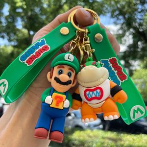 Llavero de Mario, Personaje de Videojuego, Colgante de Muñeco de Dibujos Animados, Cordón para Muñeca, Adorno para Colgar en el Coche o Bolso, para Niños - Product Image 3