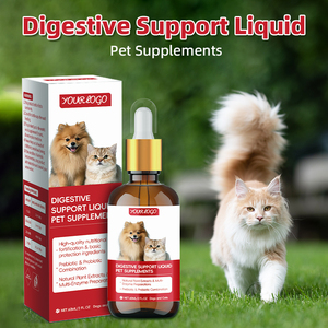Probiotic giọt tinh khiết chất lỏng vật nuôi chế độ ăn uống bổ sung Probiotic lỏng cho mèo & chó với <span class=keywords><strong>enzyme</strong></span> tiêu hóa - Product Image 2