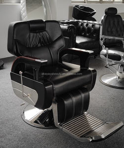 Mobilier de salon de coiffure Équipement pour barbier Chaises de coiffure Big Pump Vintage Barber Chair - Product Image 4