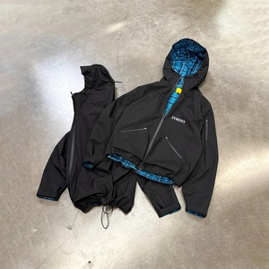 Custom Fashion Reversible All Plaid Print Design Windbreaker Nylon <b>Zip</b> <b>up</b> <b>Jackets</b> High Quality Waterproof Windbreaker <b>Jacket</b> - Product Image 1