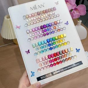Moonlight Cat Eye Nail Gel Set Long-Lasting HEMA-Free TPO-Free Non-Toxic UV Gel with LED Lamp Source - Product Image 3