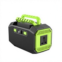 Batterie lithium-ion de stockage d'énergie 200Wh, domestique, 220V/110V, haute puissance, pour situations d'urgence incendie, 150W, portable, onde sinusoïdale pure, MPPT