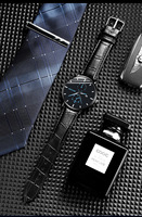 Montre-Bracelet en Acier Inoxydable Ultra-Mince, Bracelet Maille, Montre Homme de Luxe, Mode Affaires Décontractée, Horloge à Quartz Simple, Montre Homme avec Logo
