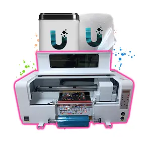 Zoomjet Roll To Roll Uv Dtf Printer 30cm A/B Film 2 In 1 Xp600 Impresora Uv Dtf Printer Machine For Cup Wrap Sticker Printing