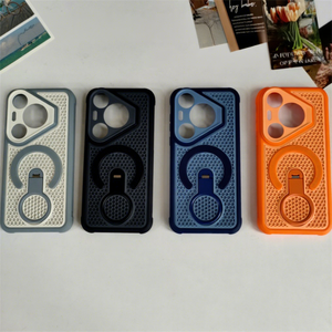 <span class=keywords><strong>Coque</strong></span> de protection Lichicase antidérapante en TPU avec bord en maille et refroidissement pour Huawei Mate 70 70 Pro - Product Image 1