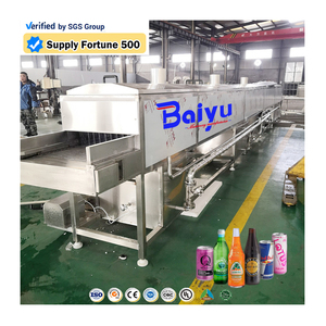 Tarros automáticos grandes y pequeños, latas, túnel, pasteurizador, jugo, cerveza, túnel, máquina de pasteurización, máquina de pasteurización para tarros - Product Image 1