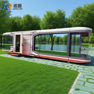 Cabine d'hôtel capsule spatiale de style japonais avec design Tatami pour le tourisme culturel - Product Image 3