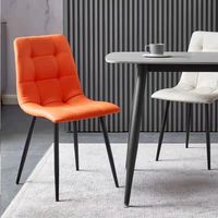 Nouveau Design — tapisserie moderne en velours bleu, ensemble de salle à manger, chaise, chaises, pour hôtel