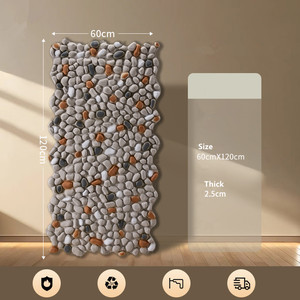 Panel de Revestimiento de Pared de Piedra PU para Exteriores |   Revestimiento de Pared de Ladrillo de Imitación de Roca 3D |   Paneles Decorativos Ligeros con Efecto Piedra Caliza - Product Image 2