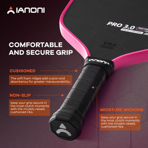 Racchette da Pickleball IANONI di Alta Qualità Professionali in PP a Nido d'Ape (16mm) T700 - Product Image 5