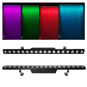 Lampu Bar Led kontrol 3 dalam 1 Rgb 18X3W mesin cuci dinding harga pabrik untuk Dj Disco