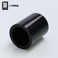 Pompe de fond de teint liquide cosmétique OEM 18mm noir pompe à couvercle lourd pour bouteille de lotion en verre bouteille de fond de teint liquide 30ml