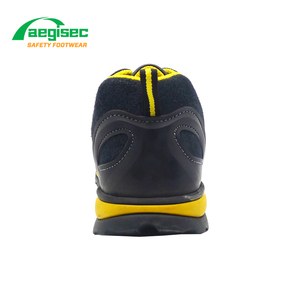 AEGISEC Zapatos de Seguridad para Hombre con Puntera de Acero <span class=keywords><strong>y</strong></span> Suela de Goma Antideslizante de Ante Vacuno - Product Image 2