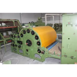 HongYi High quality Nonwoven felt production machine non-woven machine fiber carding machine For geotextile production
