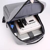 Sacs à dos pour ordinateur portable imperméables personnalisés avec logo, vente en gros d'usine, fournisseur pour l'école, les voyages, femmes et hommes, sac à dos intelligent avec USB