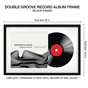 Marco de Álbum de Gran Venta 2025 con Portada para Decoración de Exhibición de Colección, un Reproductor de Discos de Vinilo - Product Image 6