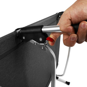 MoonLence Ultraléger Portable <span class=keywords><strong>Lit</strong></span> de Camping Simple Pliable Tente de Voyage Inclinable pour Camping en Plein Air Randonnée Pêche Comprend - Product Image 3