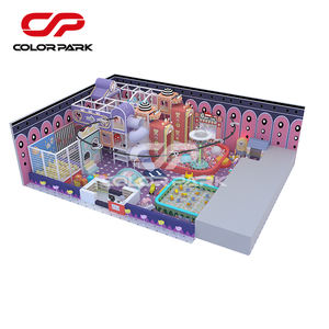 Thèmes personnalisables de jeu doux pour enfants <span class=keywords><strong>trampoline</strong></span> thème aire de jeux enfants extérieur/intérieur vilain château jeu d'arcade - Product Image 3