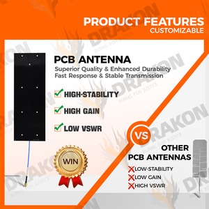 Антенна PCB с высоким коэффициентом усиления, <span class=keywords><strong>GPS</strong></span>, 1,5 г, 2,4 г, 5,8 Г, направленная PCBA-антенна для портативного пистолета с защитой от дрона - Product Image 3