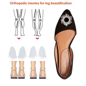 Sol dalam Gel Wedge tumit, Sol dalam ortopedi Medial & Lateral untuk supronasi & pronasi, sisipan perekat untuk Penyelaras kaki HA00452 + - Product Image 3