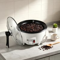 Torréfacteur de café domestique automatique, petite machine électrique de torréfaction de grains de café pour la cuisine