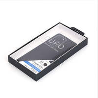 Boîte d'emballage pour étui de téléphone portable Flip Cover Electronics Packaging Box Design Kraft Paper Box for Phone Case