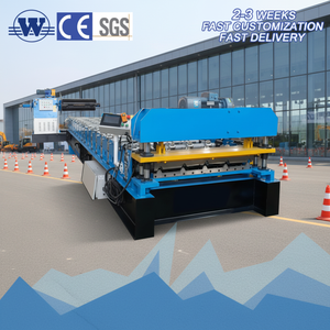 Nueva Máquina para Fabricar Tejas y Láminas para Techos IBR, Equipo de Prensado de Paneles de Acero de Color con Forma Trapezoidal Accionado por Engranajes - Product Image 1