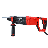 Perceuse à percussion industrielle professionnelle 220V, ensemble d'outils électriques filaires, marteau perforateur rotatif électrique