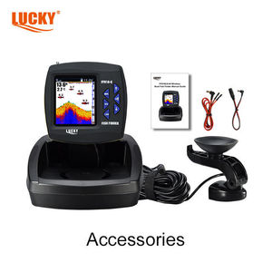 เครื่องหาปลา Lucky FF918C-T หน้าจอสี แบบชาร์จไฟได้ ใช้สายโซนาร์ ระยะตรวจจับ 0.6ม.-183ม. สำหรับการตกปลา - Product Image 2