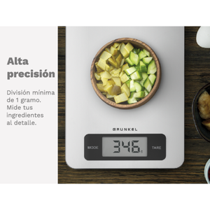 Balance de cuisine Grunkel 5 kg, balance numérique en acier inoxydable avec écran LCD pour la cuisine et la pâtisserie - Product Image 2