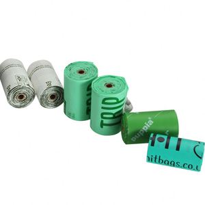 <b>Compostable</b> Degradable Eco-Friendly Doggy Poop <b>Bags</b> with Plastic Material Dog Poo Package Excrement Poop <b>Bags</b> - Product Image 4