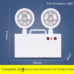 Factory Direct Sale 3W <strong>Rechargeable</strong> Double Head Exit Sign Led <strong>Emergency</strong> Lighting <strong>Light</strong> U L Certified for Fire Safety &amp; Lighting - Product Image 4