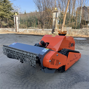 Livraison Gratuite Robot Tondeuse Automatique Télécommandé 550mm/800mm/1000mm Tracteur Tondeuse à Rayon de Braquage Zéro Télécommandé JY-550J H - Product Image 1