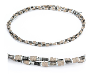 Vuoto brasato del diamante filo-legare del diamante ha veduto per il taglio di zaffiro in vendita - Product Image 4