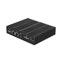 2 LAN 6 USB 2 COM DDR4 J6412 Nuevo Win10/Linux Embedded Industrial MINI PC con enchufe de EE. UU.