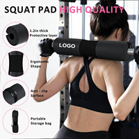 Accessoires de fitness personnalisés : Ensemble de coussinets pour haltères, sangles de sécurité pour chevilles de salle de sport, bandes de résistance pour hanches, sangle de levage, coussinets pour haltères