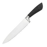 HSK Couteaux de cuisine en acier inoxydable à haute teneur en carbone Ensemble de couteaux de cuisine japonais antiadhésifs à lame tranchante Ensembles de 6 pièces avec éplucheur