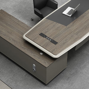 कार्यालय फर्नीचर तालिका कुर्सी संयोजन 2 मीटर कार्यालय कंप्यूटर टेबल एल-आकार बॉस काम डेस्क फर्नीचर बिक्री के लिए - Product Image 4